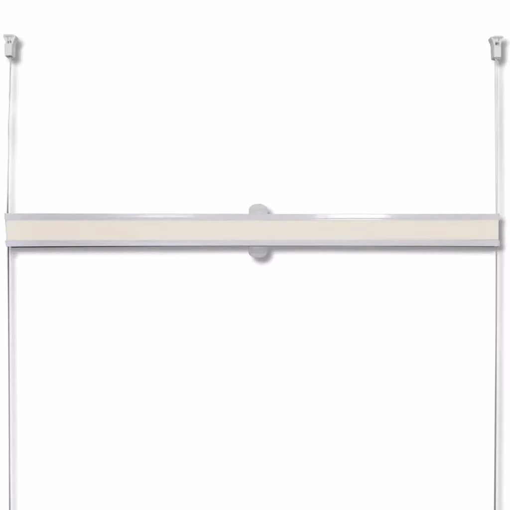 Berkfield Home Single Pleat Plisse Blind in Beige, W: 70 cm, H: 200 cm – 2