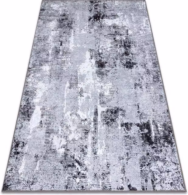 RugsX Miro Abstract Modern Grey Rug, W: 290 cm, D: 200 cm – 1