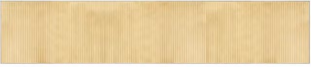 Berkfield Home Rectangular Bamboo Rug in Beige, W: 60 cm, L: 300 cm – 1
