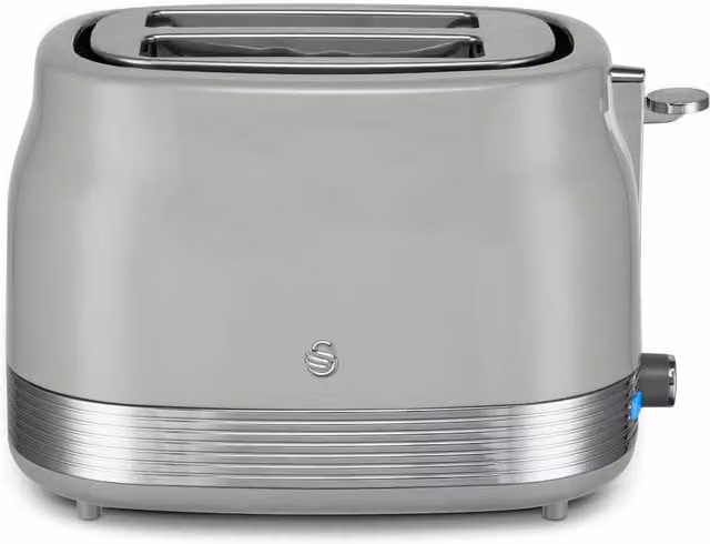 Swan Retro Revive 2 Slice Toaster - Grey