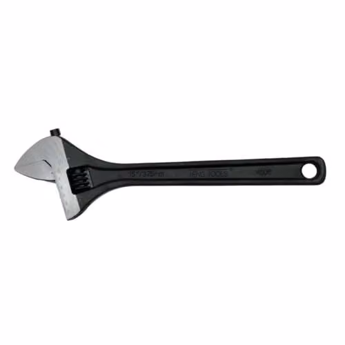 Teng 4006 15-inch Adjustable Wrench in Silver Chrome Vanadium and Stainless Steel