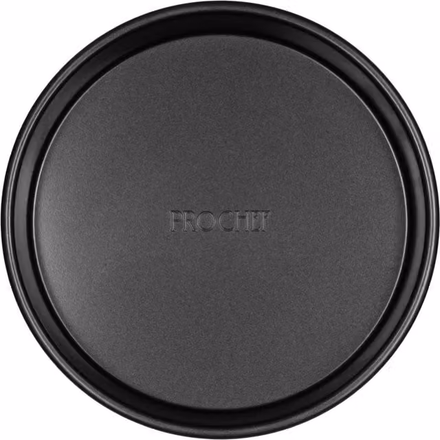 Prochef 8 inch Round Non-Stick Carbon Steel Cake Tin with Loose Base in Black – 1