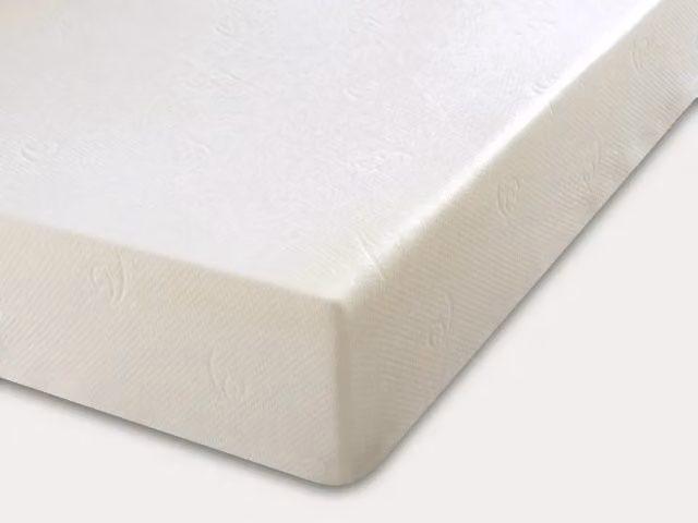 Kayflex Bronze Memory Firm Mattress in a Box, White, W/D/H: 90 x 190 x 20 cm