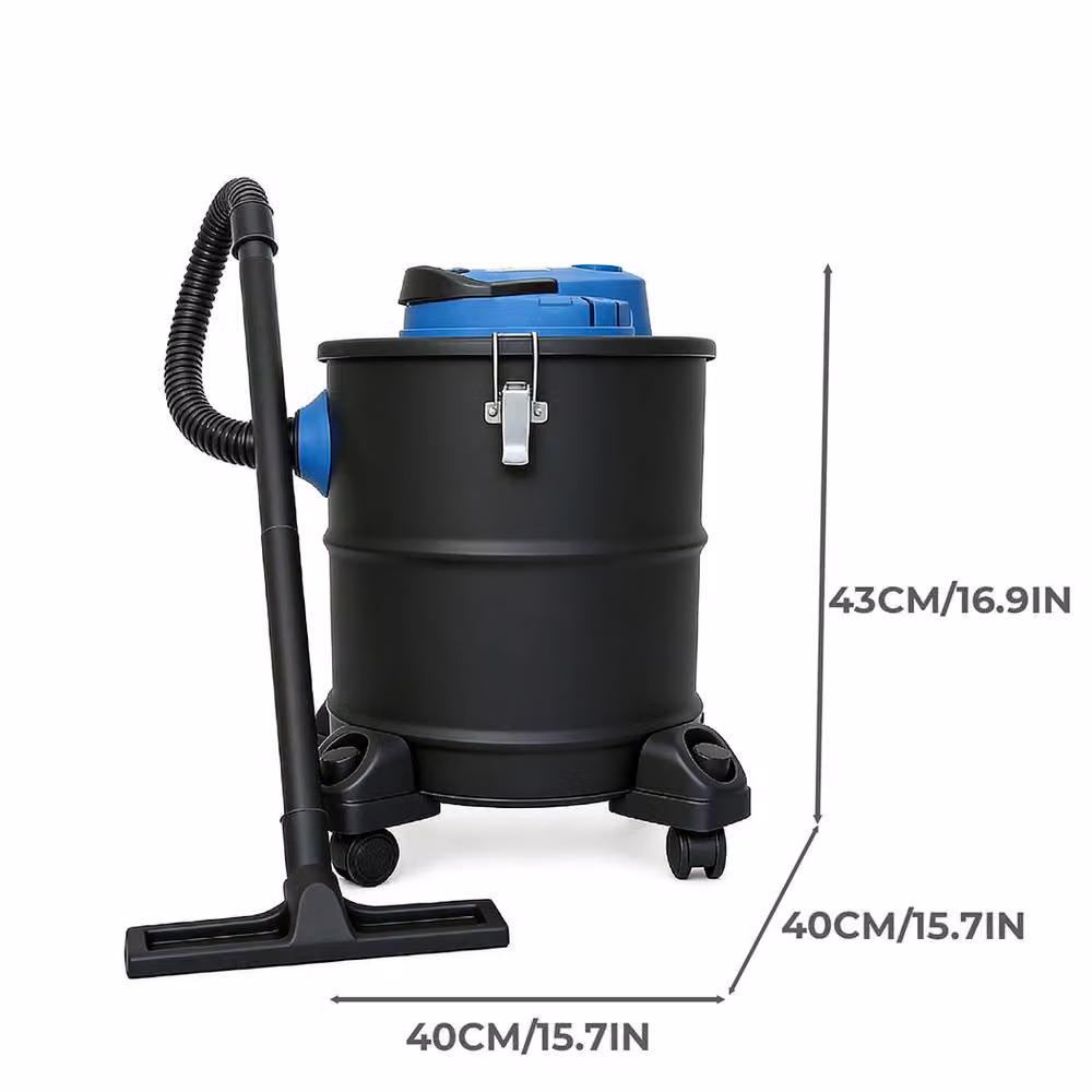 Spector 1200W Ash Vacuum Cleaner with 20L Metal Canister, HEPA Filter and Blower Function in Black – 4