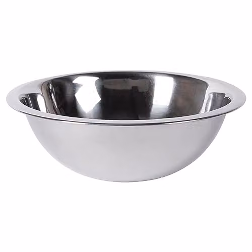 Argon Tableware Stainless Steel Nesting Mixing Bowl, Silver, 1L, Diameter: 20 cm