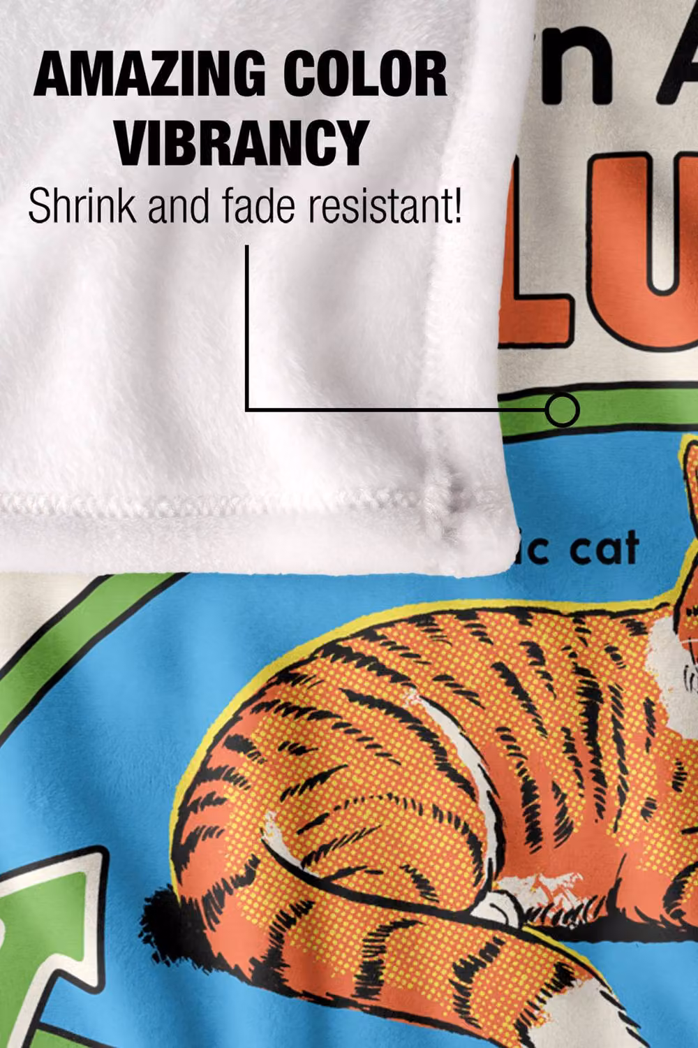 Steven Rhodes Learn About Evolution Multicolour Fleece Throw Blanket W/D/H: 152 x 127 cm – 3