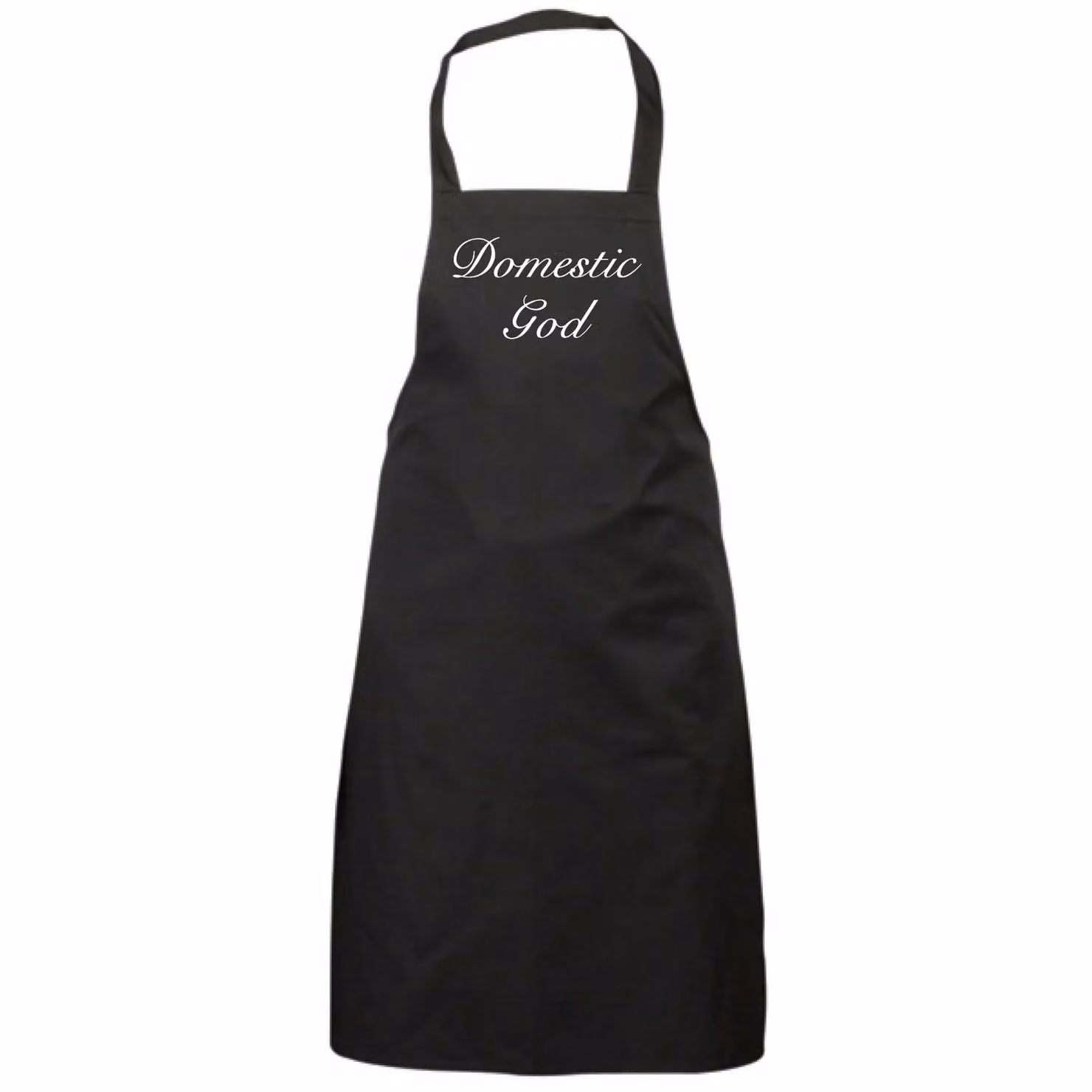 60 Second Makeover Domestic God Black Cotton Apron for Adults – 2