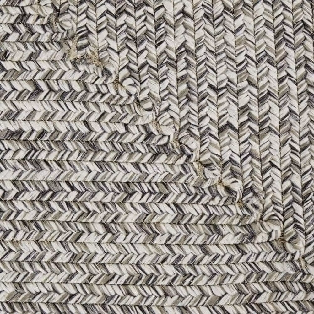 THE RUGS Trenzado Indoor Outdoor Round Polypropylene Rug in Beige, Diameter: 200 cm – 1