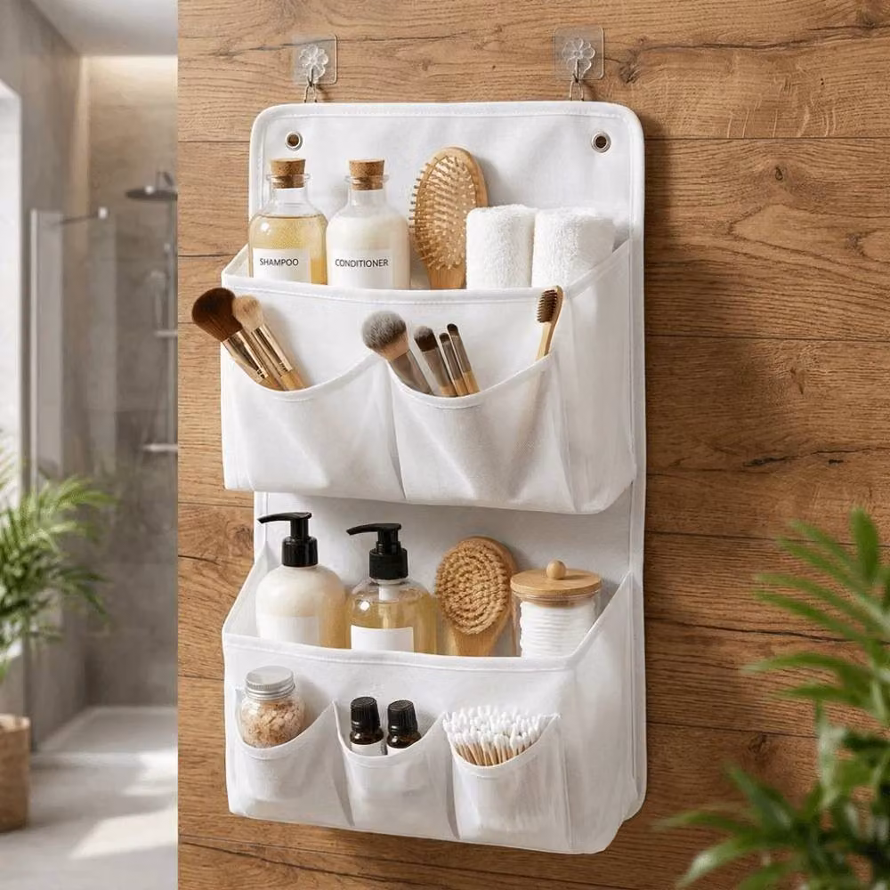 FORGEVIO White Hanging Bag Space-Saving Pocket Storage – 2