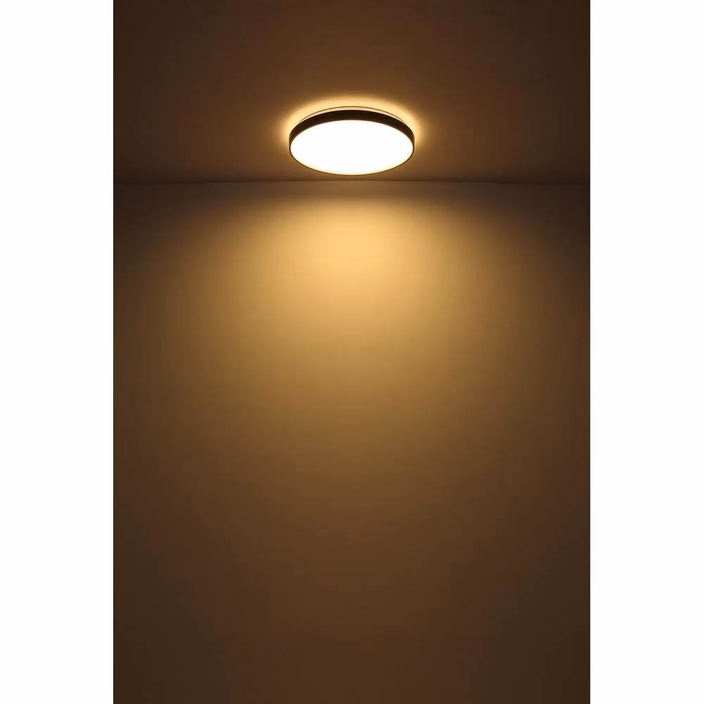 Globo Lighting LED Sphere Ceiling Light in Anthracite and White, Diameter: 48 cm – 4