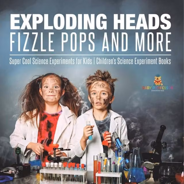 Baby Professor Exploding Heads, Fizzle Pops and More Super Cool Science Kit in White