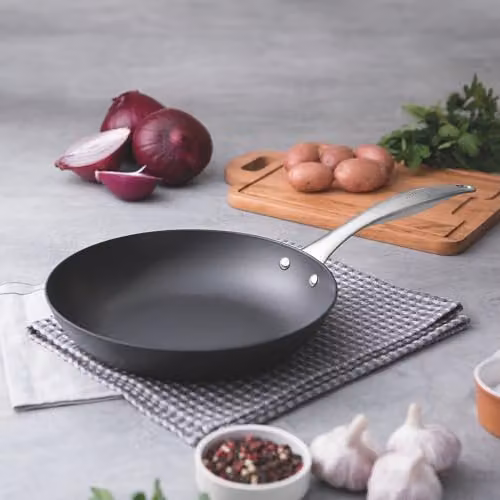 Tramontina Black Enamelled Cast Iron Frying Pan, 30 cm – 2