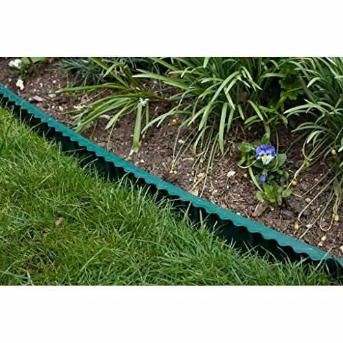 Ambassador Green Plastic Lawn Edge 13 cm x 1 m