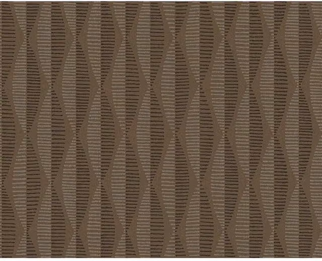 A.S. Création Abstract Botanical Geometric Brown Textured Non-Woven Wallpaper Roll – 1
