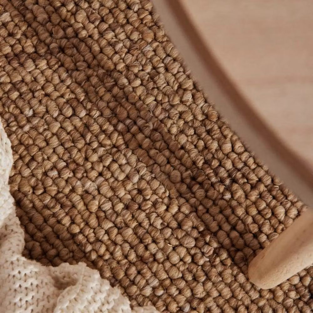THE RUGS Rocco Plain Flatweave Washable Living Room Rug and Runner in Beige, W/D/H: 80 x 240 cm – 2