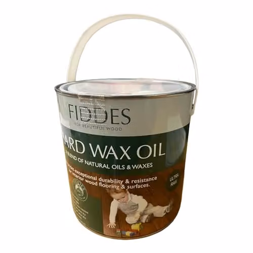 Fiddes Hard Wax Oil in Clear Ultra Raw, 2.5 l