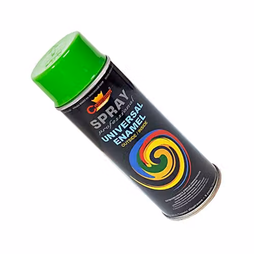 Sola Universal Gloss Enamel Spray Paint, Yellow Green (RAL 6018), 2 x 400 mL – 3