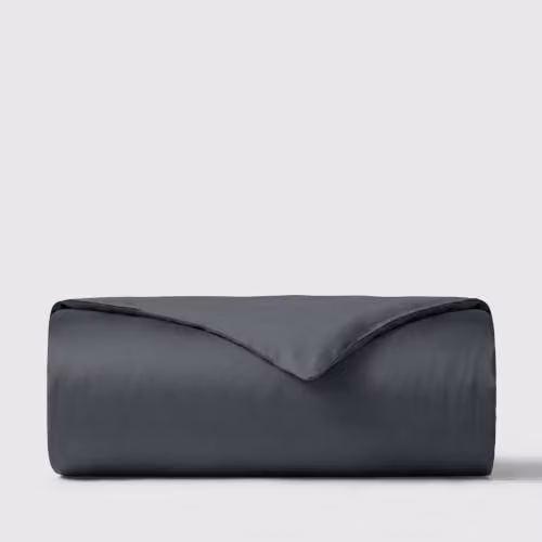 Bedable Cotton Sateen Duvet Cover, 460 Thread Count, Grey – 1