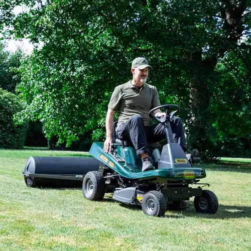 The Handy Large Poly Body Towed Garden Roller in Black with 175L Capacity – 4