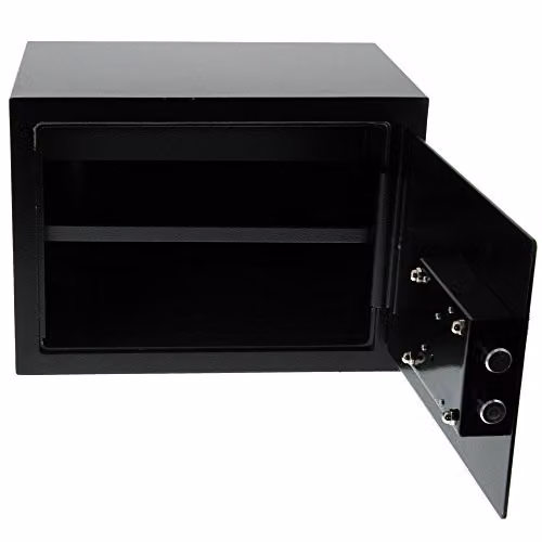 Burg-Wächter FAVOR S 5 K Home Safe, Black, H x W x D: 25.0 x 35.0 x 25.0 cm – 2