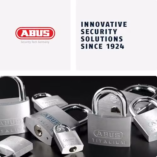 ABUS Titalium Padlock with Aluminium Alloy Body and Hardened Steel Shackle – 4