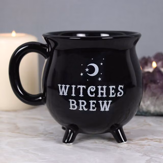 Something Different Witches Brew Cauldron Mug in Black – 2