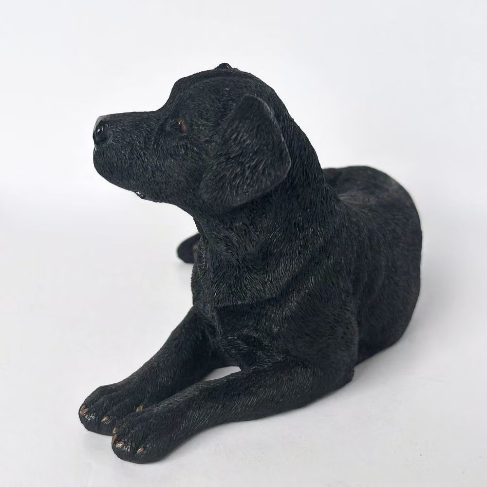 Animal Crackers Black Labrador Dog Figurine – 3