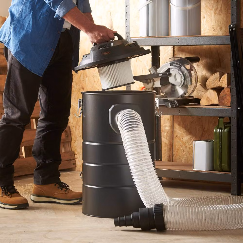 VonHaus Workshop Dust Extractor in Black – 6