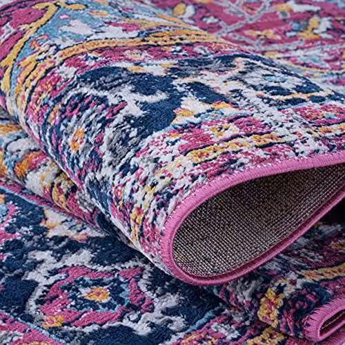 THE RUGS Purple Vintage Oriental Area Rug, W/D/H: 160 x 230 cm – 3