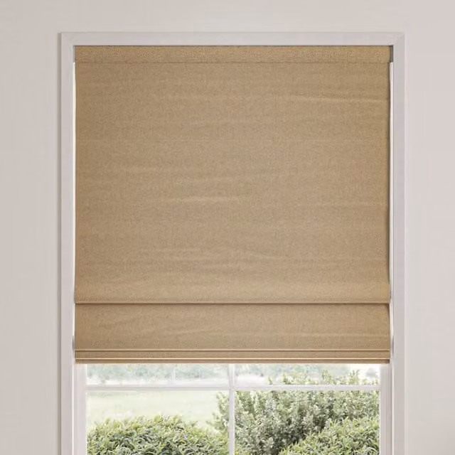 William Morris Made To Measure Blackout Roman Blind in Beige