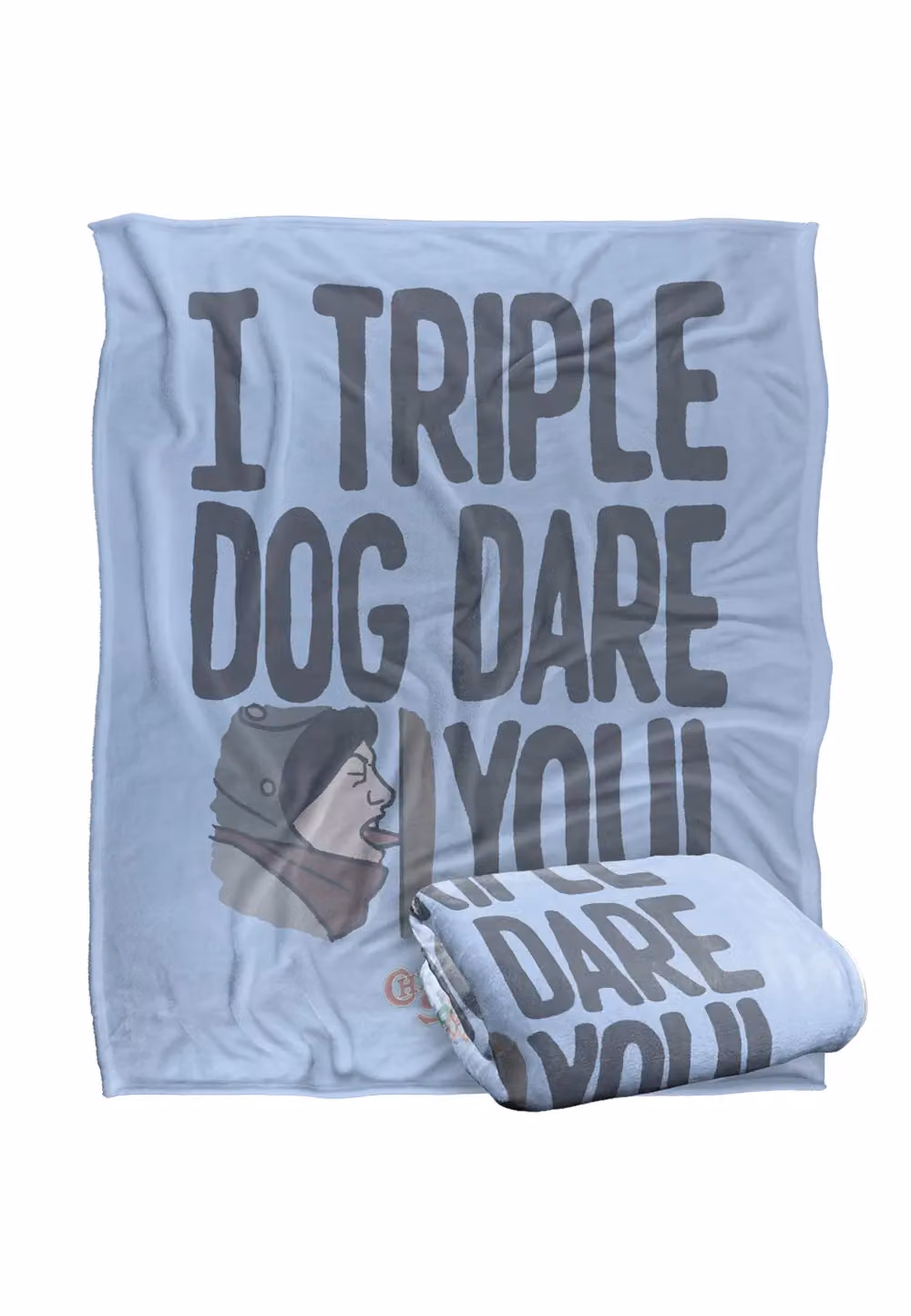 Warner Brothers A Christmas Story Frozen Tongue Silky Touch Super Soft Throw Blanket in White, W x D: 152.4 x 127.0 cm – 2