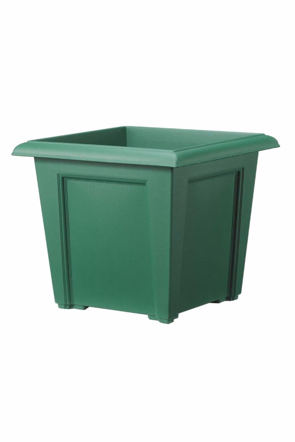 KDMD Stewart Regency Square Planter Tub, Green, 40 cm – 2
