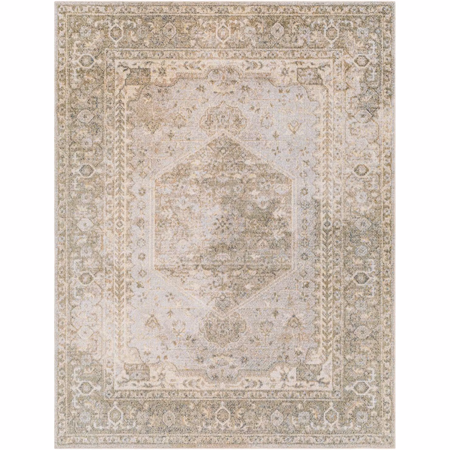 Livabliss Lilian Washable Vintage Boho Traditional Living and Dining Rug in Camel, W/D/H: 80 x 220 cm – 2