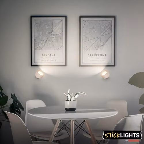 Briloner LED Wall Light Rechargeable Dimmable Touch Control CCT Reading Lamp Beige W/D/H: 7.5 x 4 x 4 cm – 4
