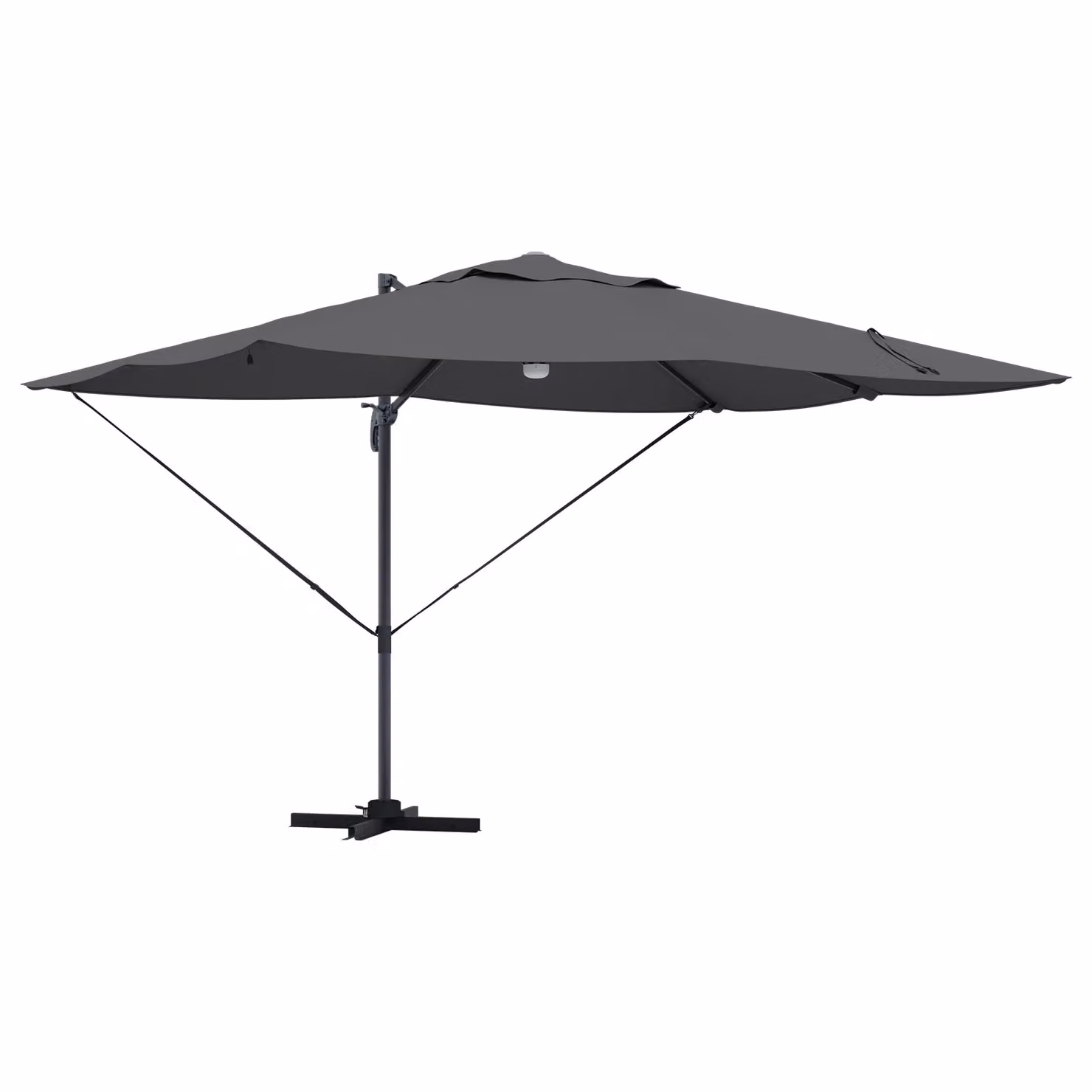 Berkfield Home Cantilever Umbrella in Anthracite Polyester – 2