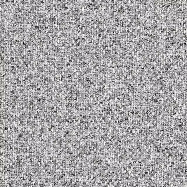 Ante Decor Nymans Boucle Fabric in Silver and Grey