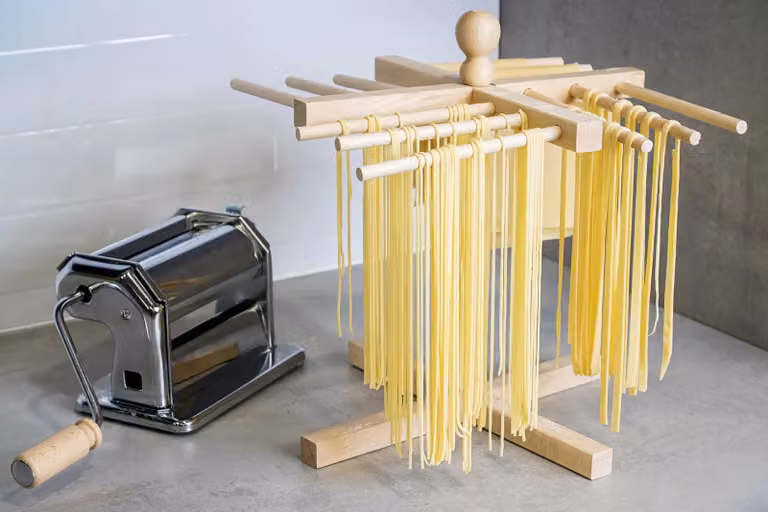 Imperia Brown Wooden Freestanding Pasta Drying Stand