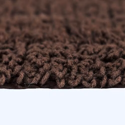 Homescapes Luxury Cotton Bath Mat and Pedestal Mat Set, Brown, W/D/H: 50 x 80 cm and 50 x 55 cm – 5