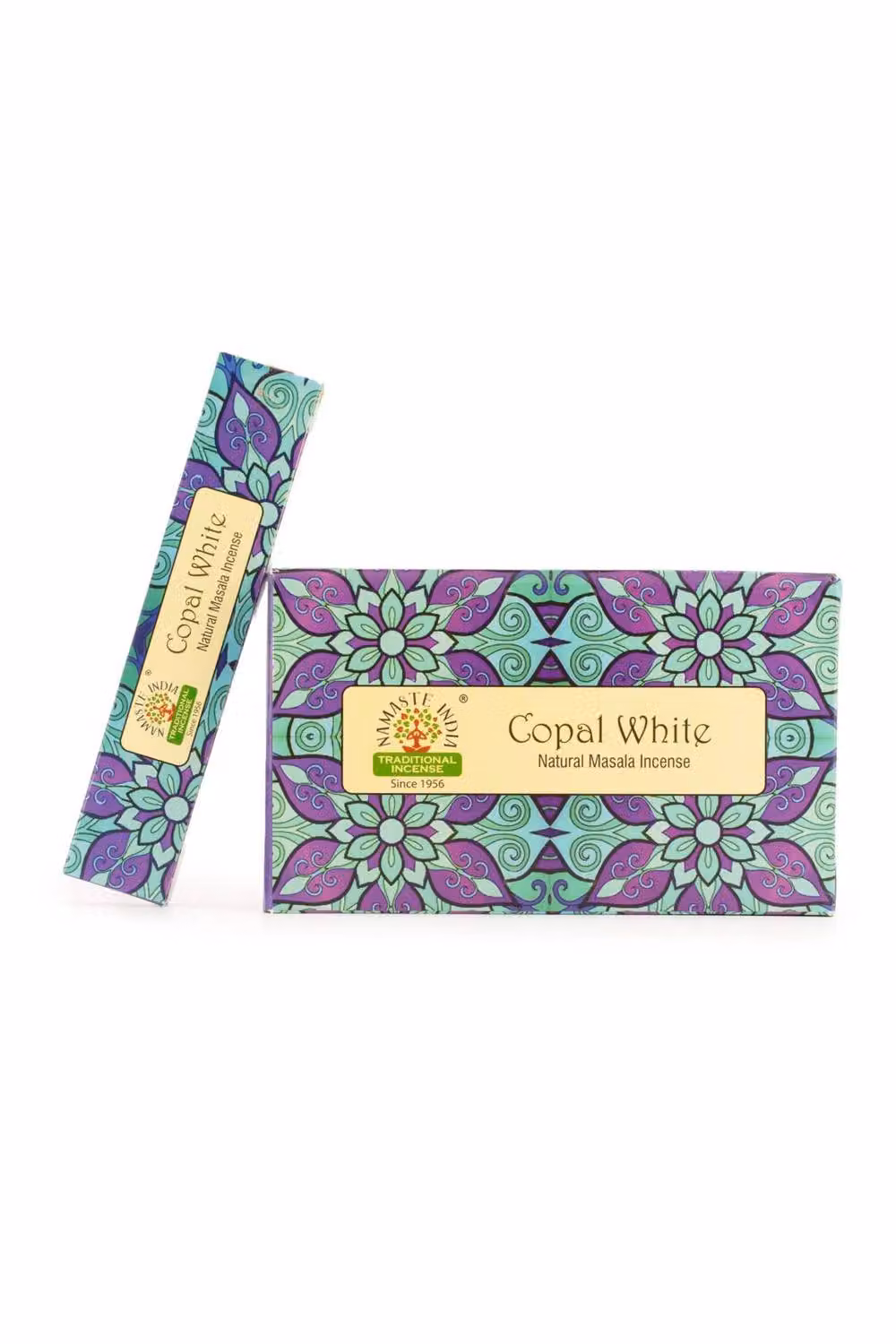 KDMD Namaste Mandala Masala Incense Copal White, 15 Sticks in Brown – 2