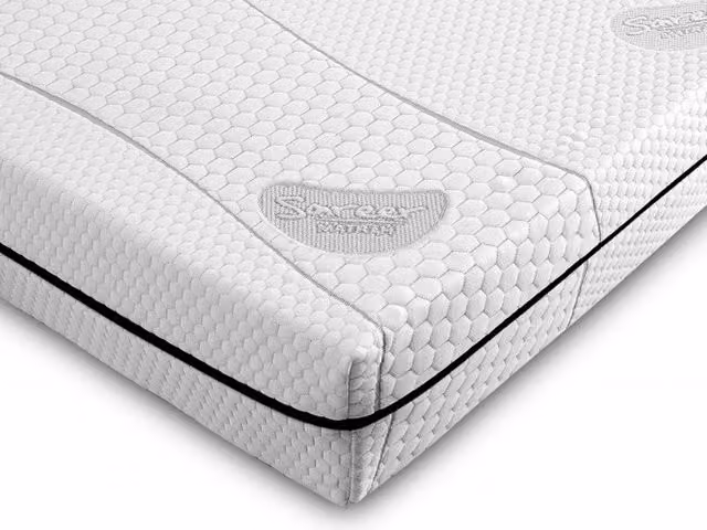 Sareer Matrah Medium Memory Foam Mattress in White, 3ft Single, W/D/H: 90 x 190 cm