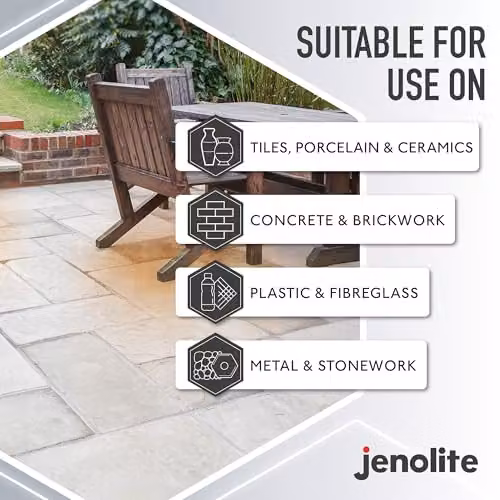 JENOLITE Multi-Surface Rust Stain Remover for Interior and Exterior Use, 500ml – 3
