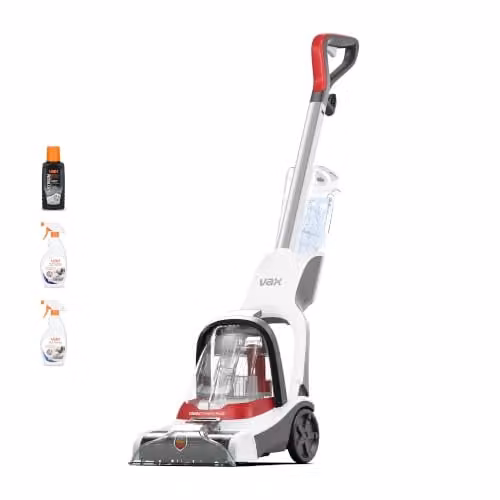 Vax Compact Power Plus Upright Carpet Shampooer Machine CDCW-CPXP in White, Grey and Red – 1