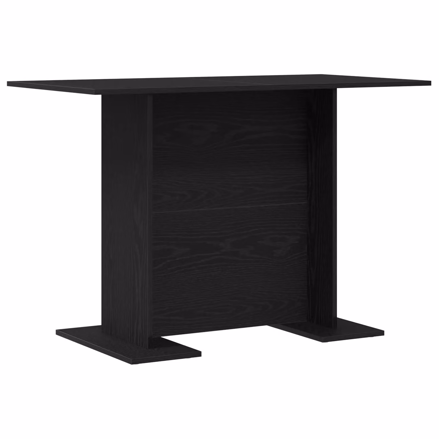 Berkfield Home Modern Rectangular Dining Table in Black Oak, W/D/H: 110 x 60 x 75 cm – 2