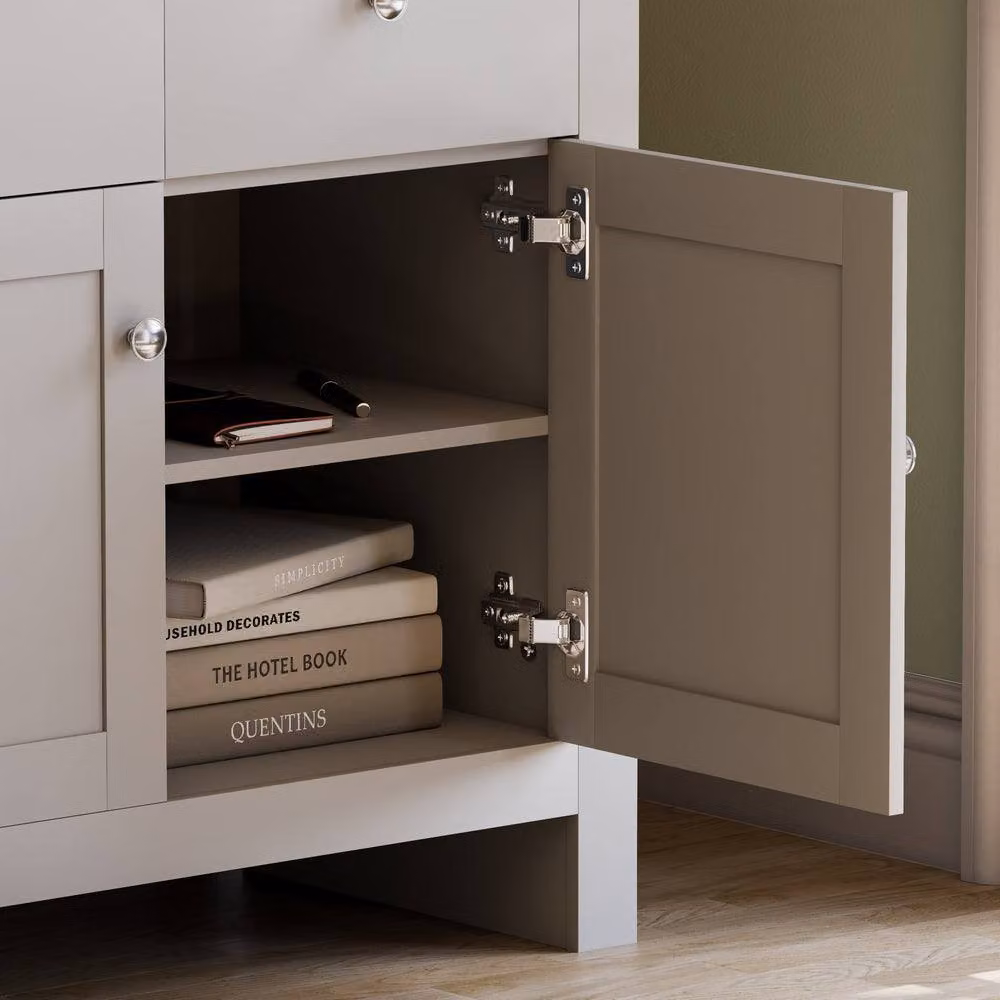HD Designs Vida Designs Arlington Grey 2 Door and 2 Drawer Sideboard – 3