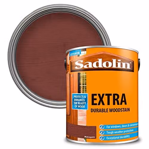 Sadolin Extra Durable Woodstain in Brown, 5L