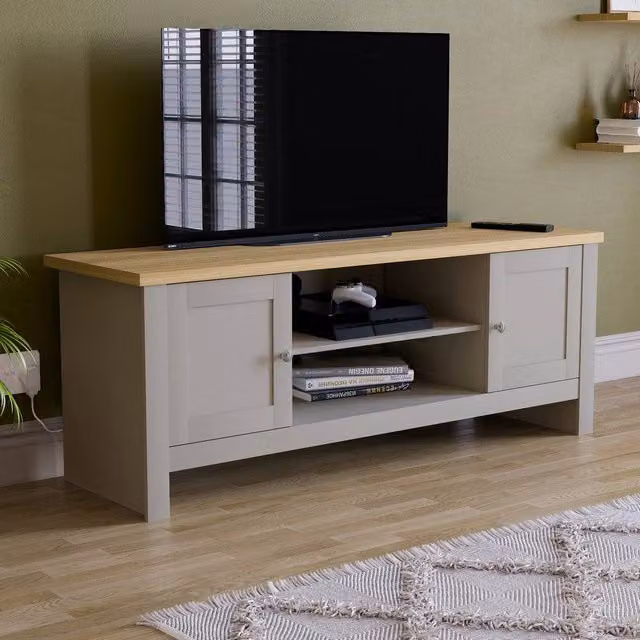 HD Designs Vida Designs Arlington 2 Door TV Unit in Matt Grey