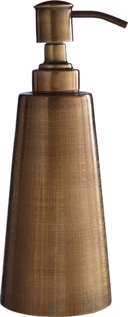 Orsina Madison Refillable Metal Lotion Dispenser with Pump in Gold – 1
