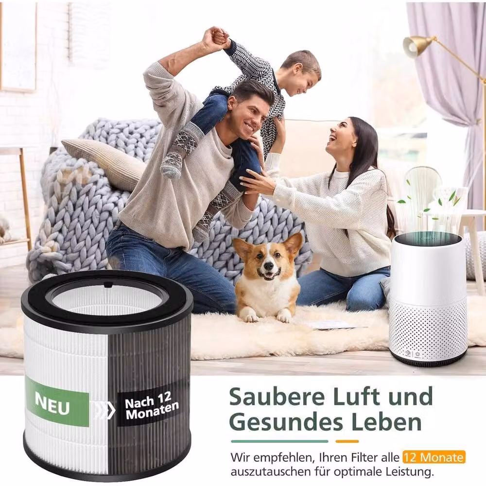 Philips White HEPA Air Purifier Filter 2-Pack – 3
