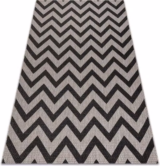 RugsX Floorlux Modern Rectangular Rug in Grey, W/D: 60 x 110 cm – 1