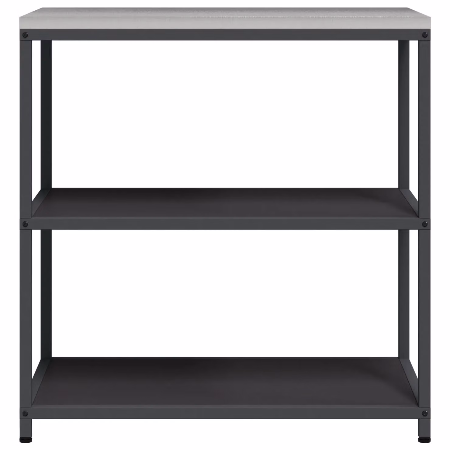 Berkfield Home Kitchen Storage Shelf in Black Matt Metal – 5